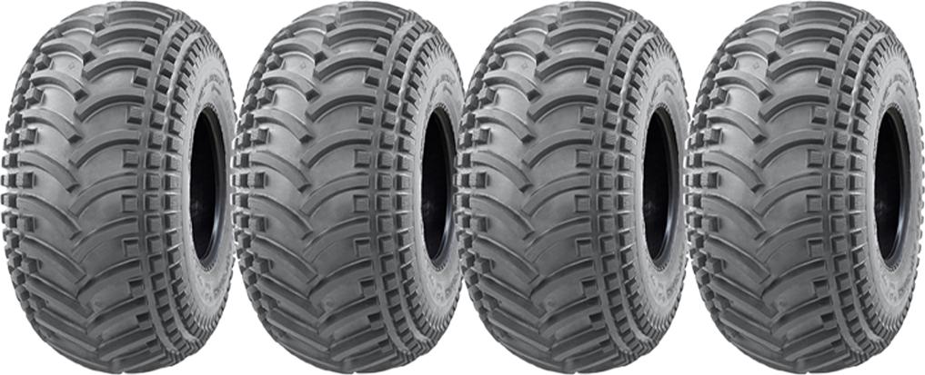 22x11.00-8 ATV Quad pneumatiky bezdušové Wanda P308 E-Marked Road Legal (sada 4)