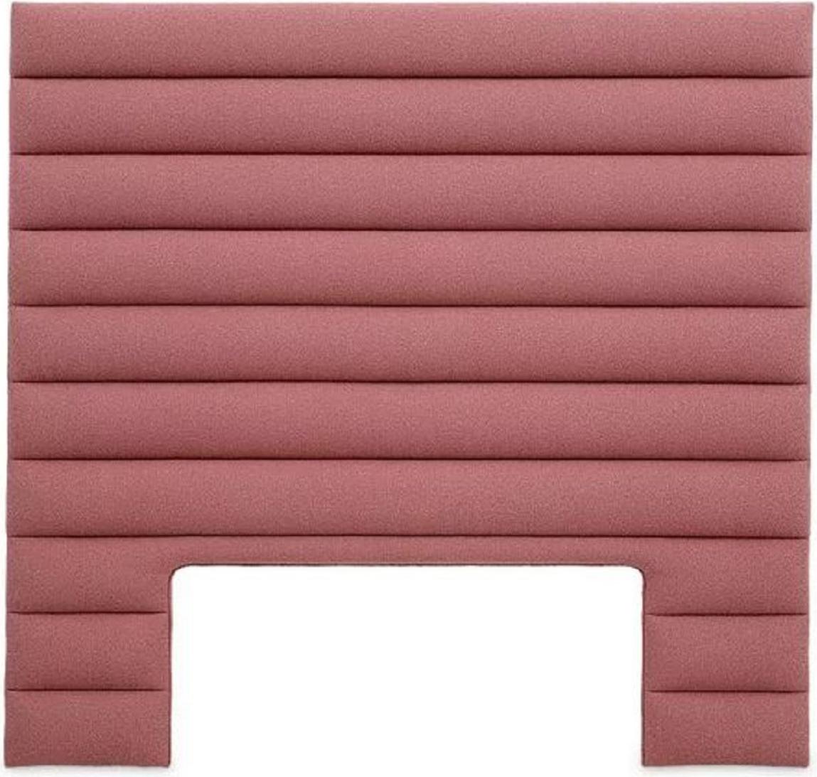 Demotex GmbH Casa Padrino Luxus Bett-Kopfteil Rosa 232 x 11,5 x H. 219,5 cm - Schlafzimmer Möbel - Hotel Möbel - Luxus Möbel - Schlafzimmer Einrichtung - Hotel Einrichtung - Luxus Einrichtung