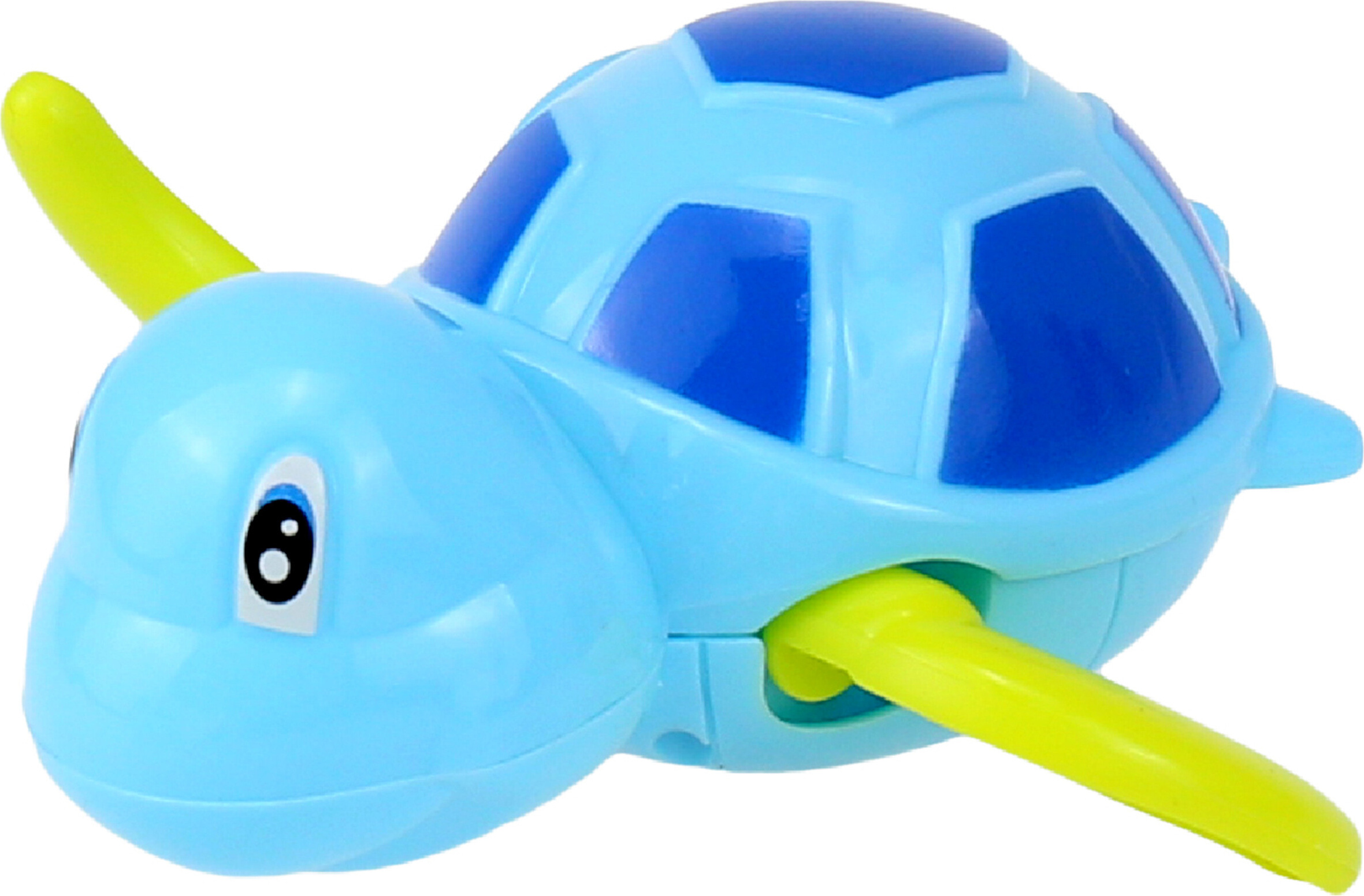 Aga4Kids Ausziehbares Baby Bad Spielzeug Blaue Schildkröte MR1425-Blue-IKONKA
