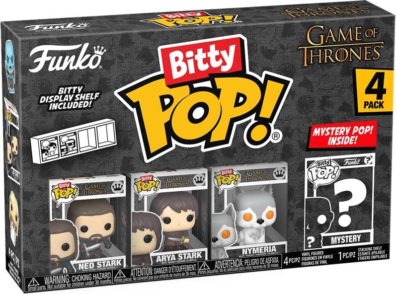 Funko Game of Thrones Bitty POP! Vinyl Figuren 4er-Pack Ned Stark 2,5 cm FK83649