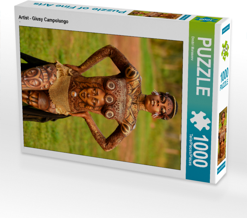 CALVENDO Puzzle Artist - Giusy Campolungo 1000 Teile Puzzle hoch | 1000 Teile Lege-Größe 64x48cm Foto-Puzzle für glückliche Stunden