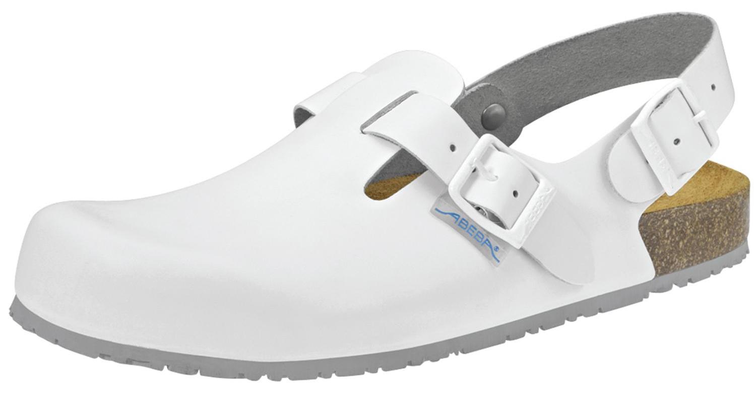 Abeba Berufsschuhe Manager Abeba Berufsschuhe Nature OB Clog weiß CE SRC 8040/36