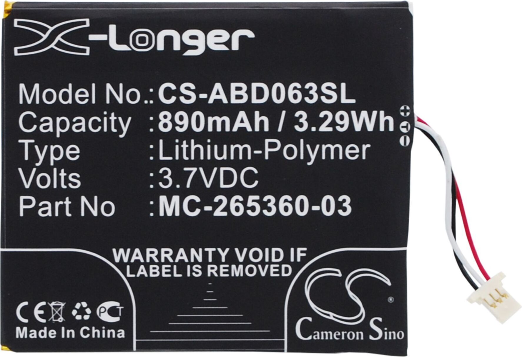 TECHTEK Akku Kompatibel mit [Amazon] kindle 499, kindle 558, Kindle 7, Kindle 7th Generation, Kindle 8, Kindle 8th Generation, Kindle X, SY69JL, WP63