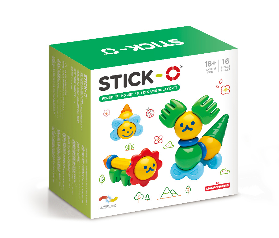 Stick-O Forest Friends Blöcke 16 Artikel 902002