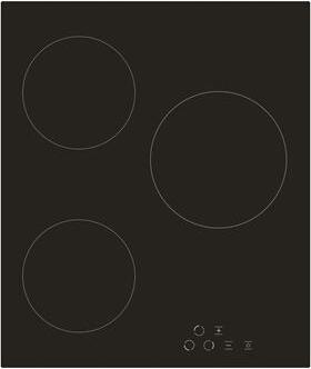 Simfer | H4.030.DECSP | Kochfeld | Glaskeramik | Anzahl Brenner/Kochzonen 3 | Touch | Schwarz