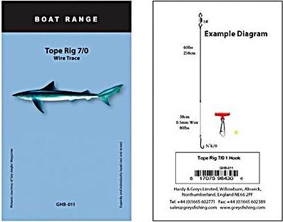 Greys Tope Rig Wire Trace Gr.7/0 Brandungsvorfach