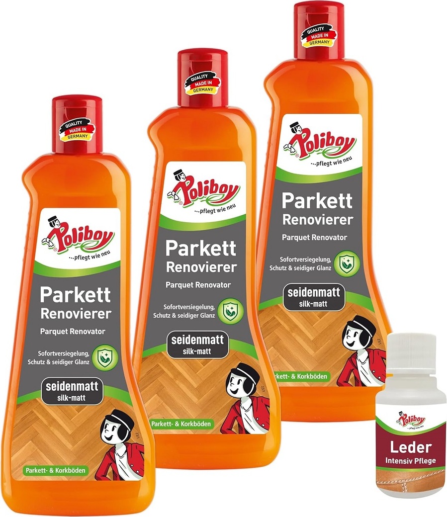 Poliboy Olio Protettivo Per Piani Di Lavoro In Legno - 100% Naturale, Senza Solventi, Prodotto In Germania