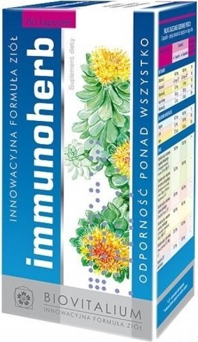 Biovitalium Immunoherb für Immunität 60 K