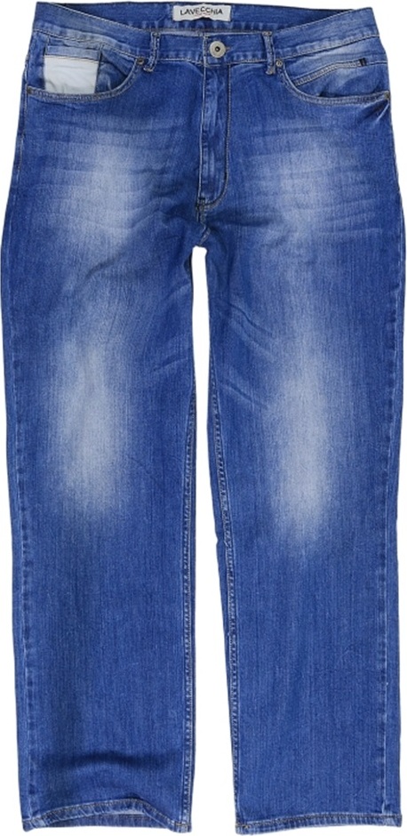 Bluejeans von Lavecchia in großen Größen bis 56, Größe:48/32 1505 48 Stoneblau