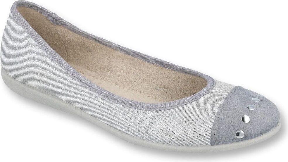 Damen schuhe Ballerinas Befado 309Q017 Silber