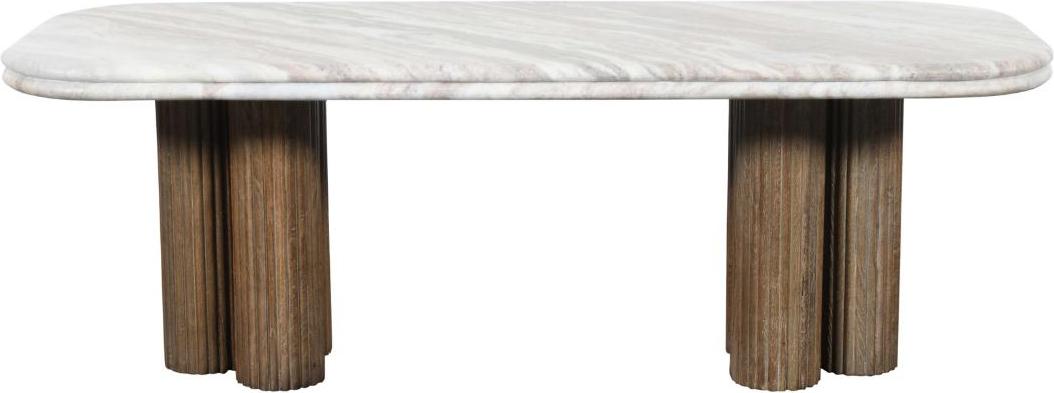 Signature Couchtisch mit Marmorplatte - BUREN BIA003-SIGNATURE