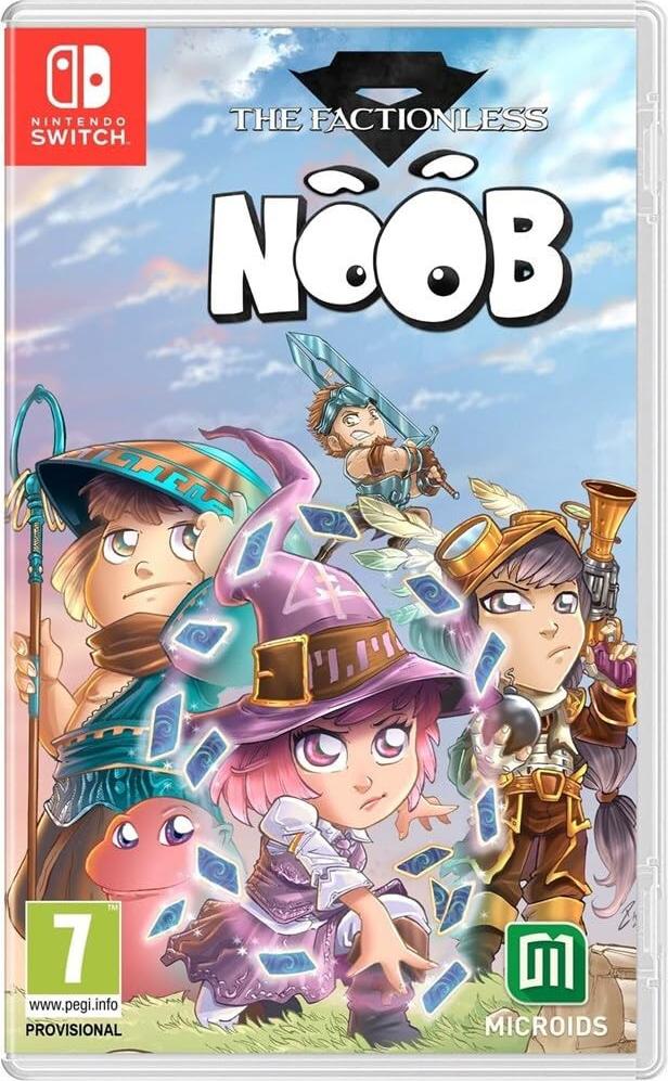 MDM MERIDIEM GAMES NOOB Das fraktionslose Videospiel MMORPG Abenteuer für Nintendo Switch