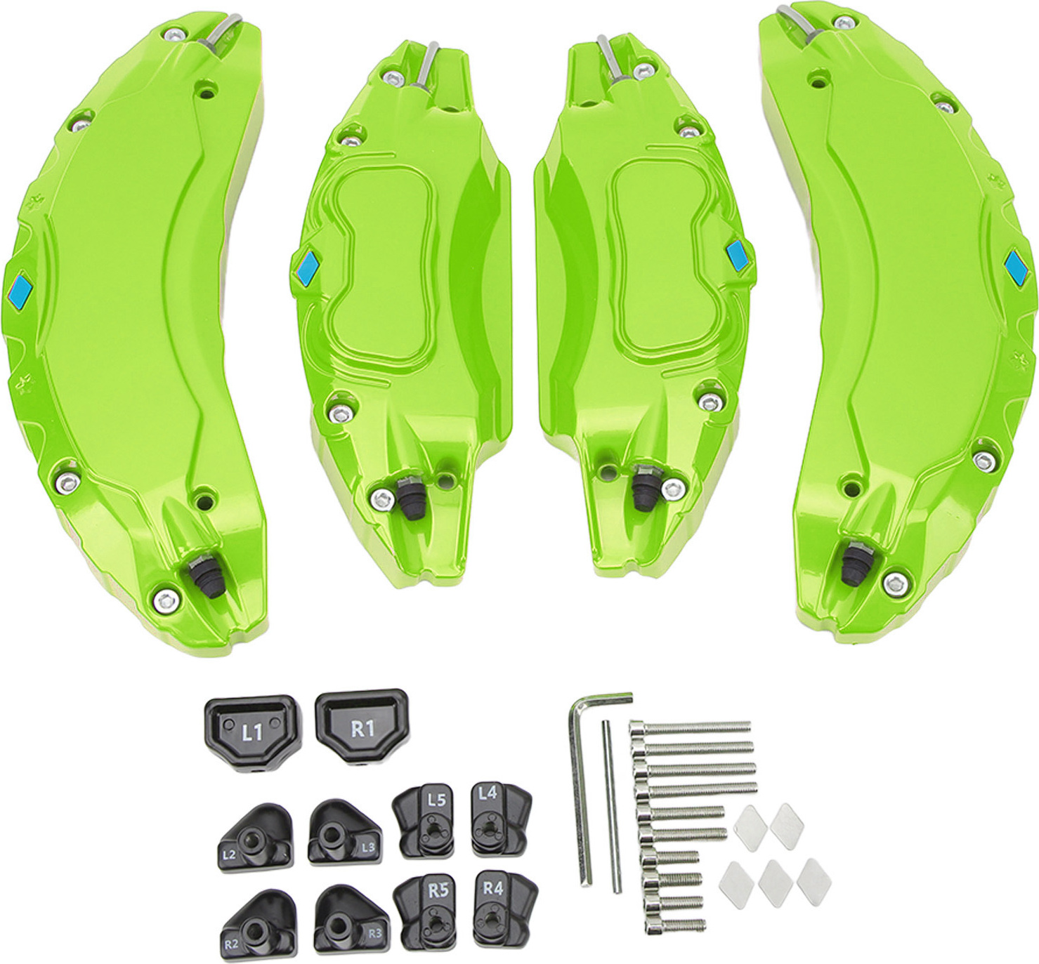 Cocosity Auto Bremssattel Abdeckung,Auto Scheibenbremse Bremssattel Abdeckungen,Bremssattel Abdeckung Schutz,Bremssattel Schutzabdeckung,Auto Bremssattel Abdeckungen,Auto Bremssattel Zubehör