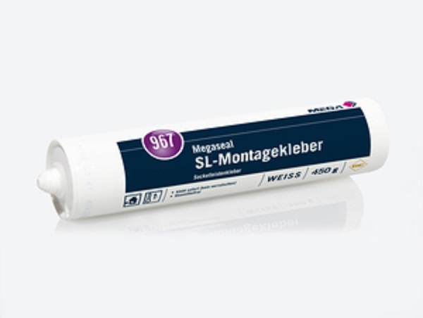 MEGA 967 Megaseal SL-Montagekleber 0,45 kg weiß