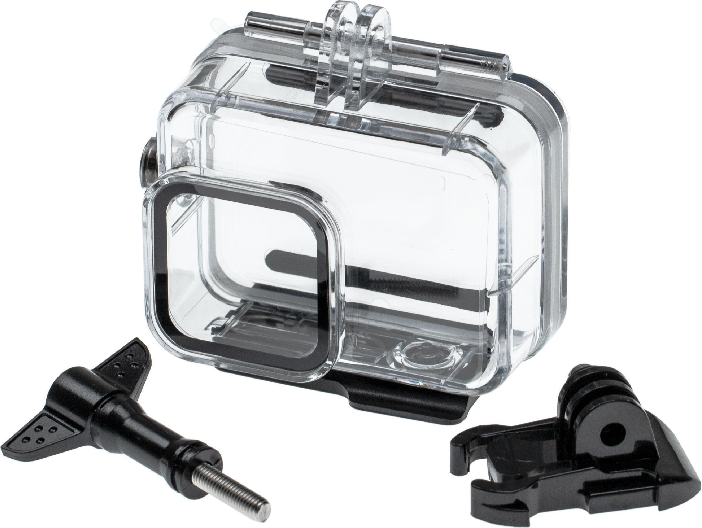 vhbw Unterwassergehäuse kompatibel mit GoPro Hero 8 ActionCam - Wasserfeste Hülle für Unterwasseraufnahmen 170519928