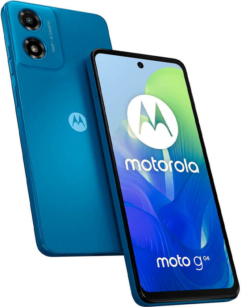 Motorola Moto G04 4+128GB 6,56" Satin Blue EU Motorola