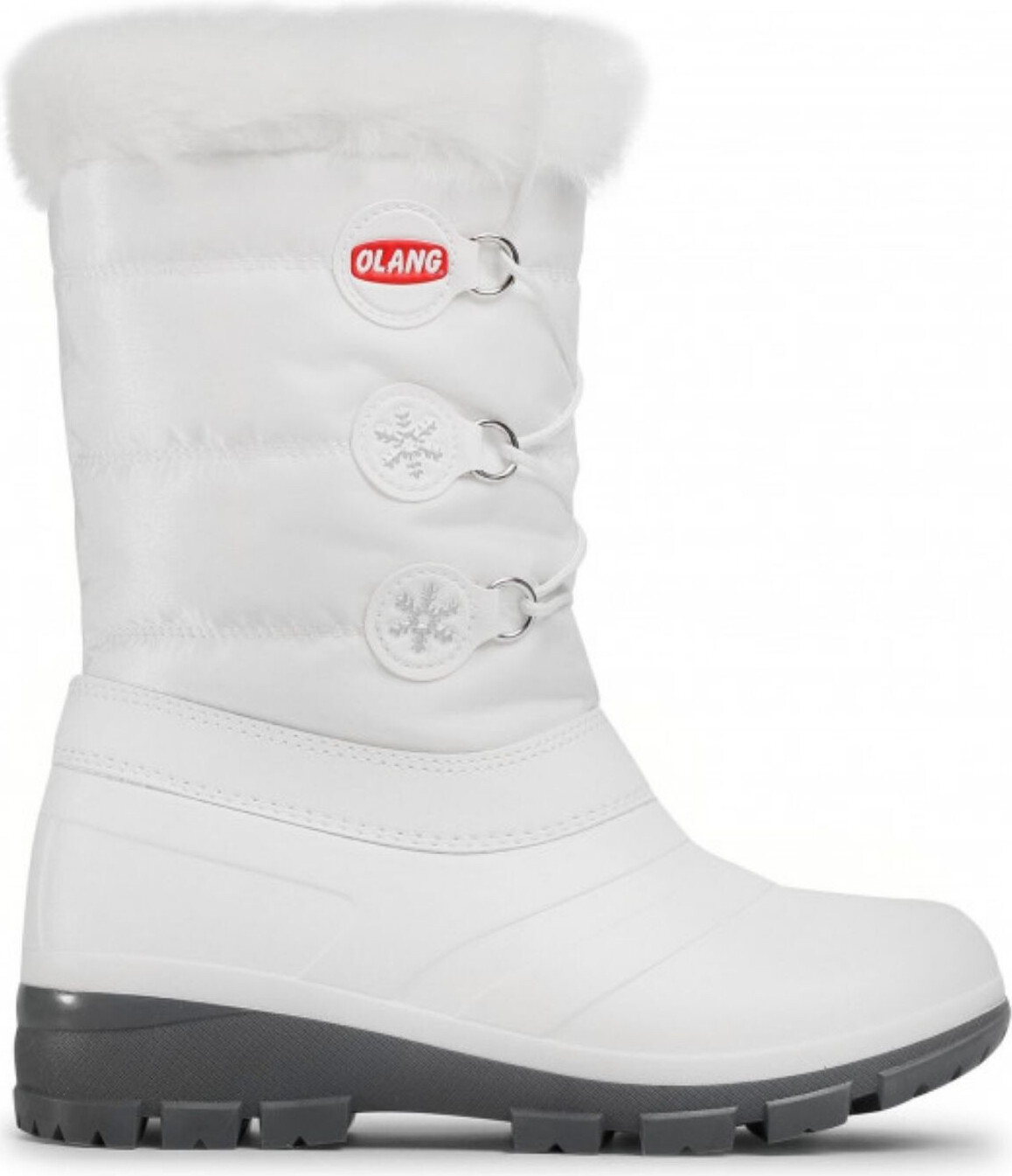 Zimné topánky OLANG Patty white/black biela a čierna 37-38