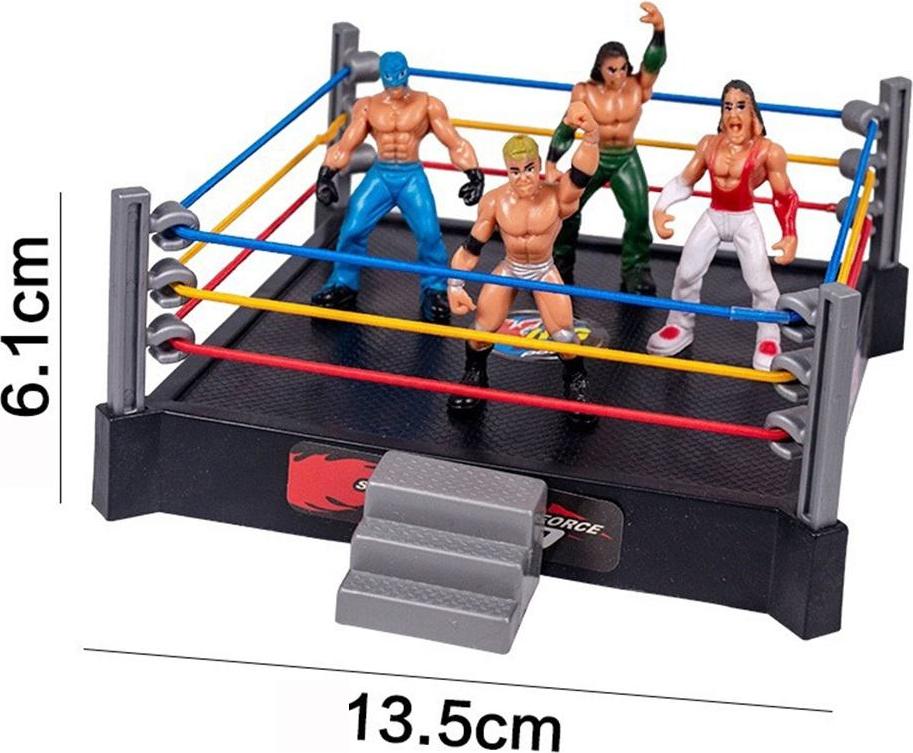 Gistuch Kampfspielzeug Wrestling Wrestler Warrior Lustiges Ringset für Kinder