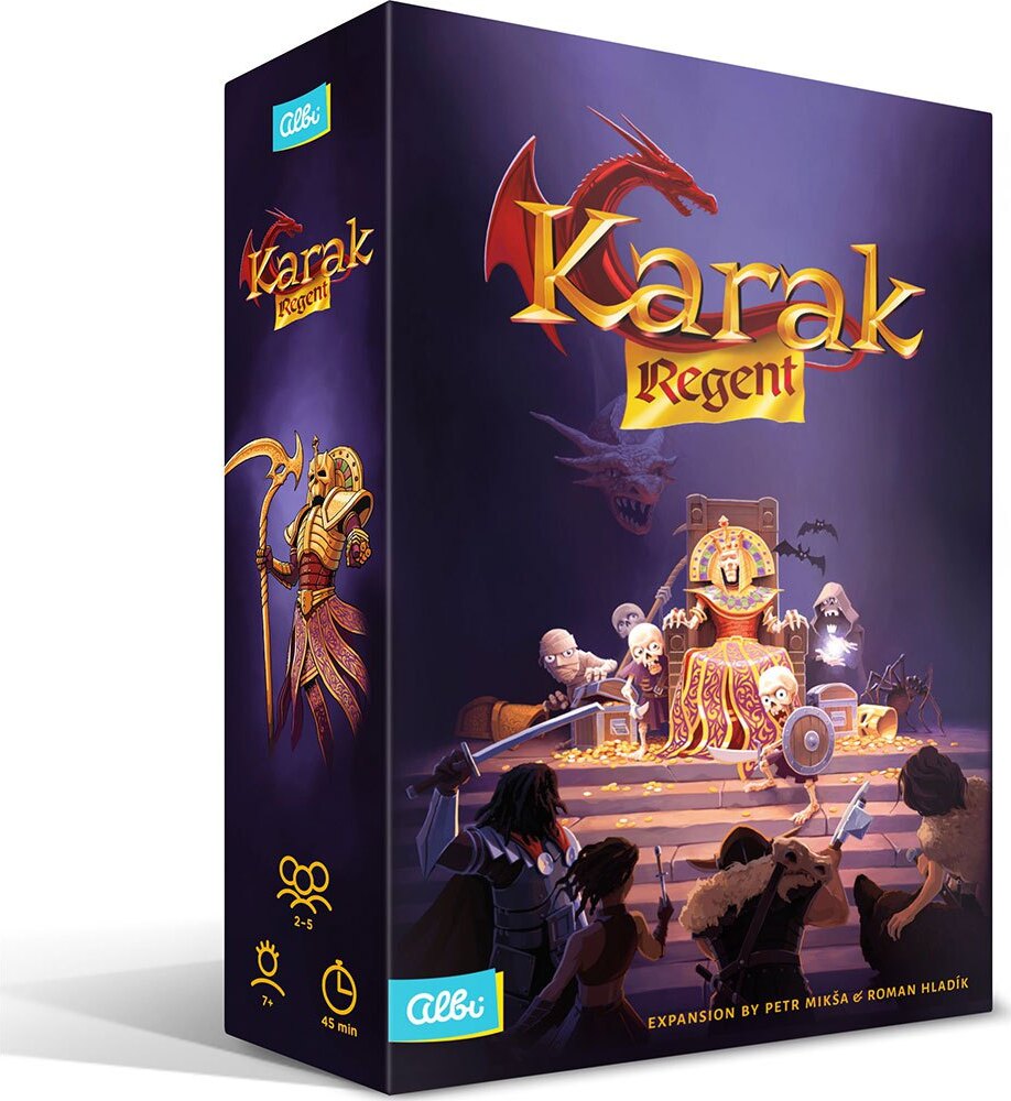 Albi Erweiterung Für Das Spiel Karak: Regentenpuppe Golden Golden One Size 357654