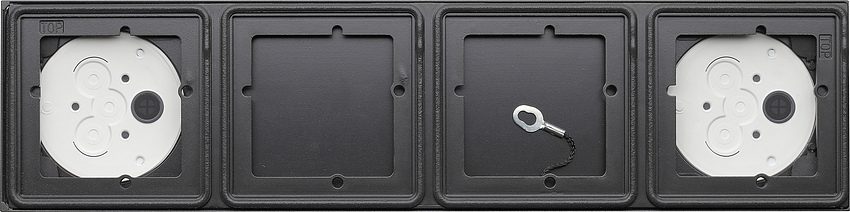 GIRA 5504910 Produkttyp: Surface mount box, Produktfarbe: Anthrazit, Markenkompatibilität: GIRA