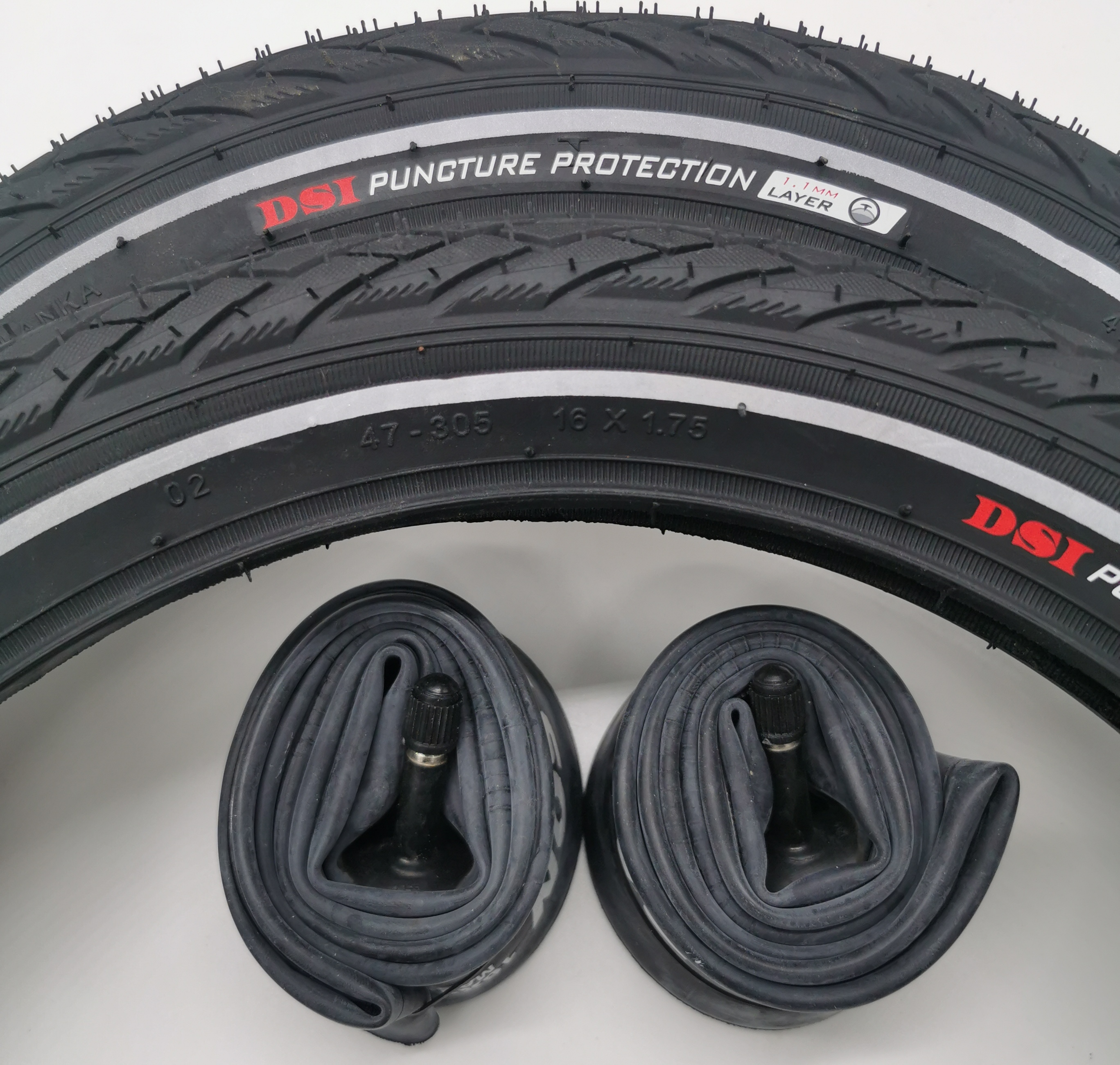 DSI Reifen 16 Zoll SRI-114 | 16x1.75 | 47-305 | DSI Reifen 16 Zoll SRI-114 | 16x1.75 | 47-305 |