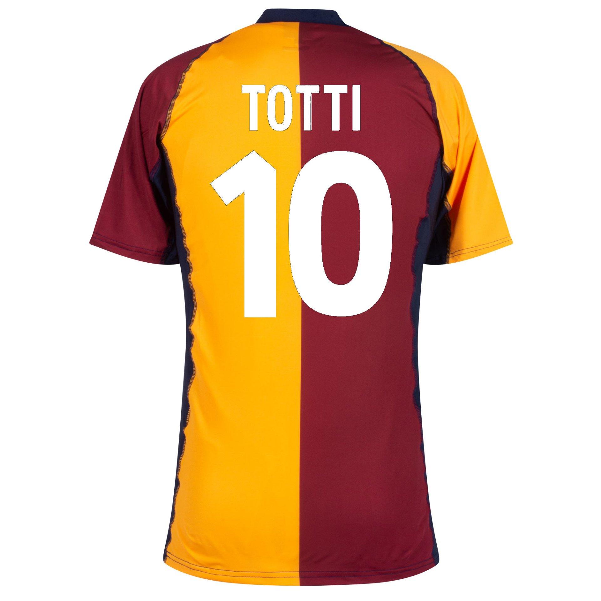 COPA Football AS Roma Retro Fußballtrikot 2001-2002 + Totti 10 - XXL