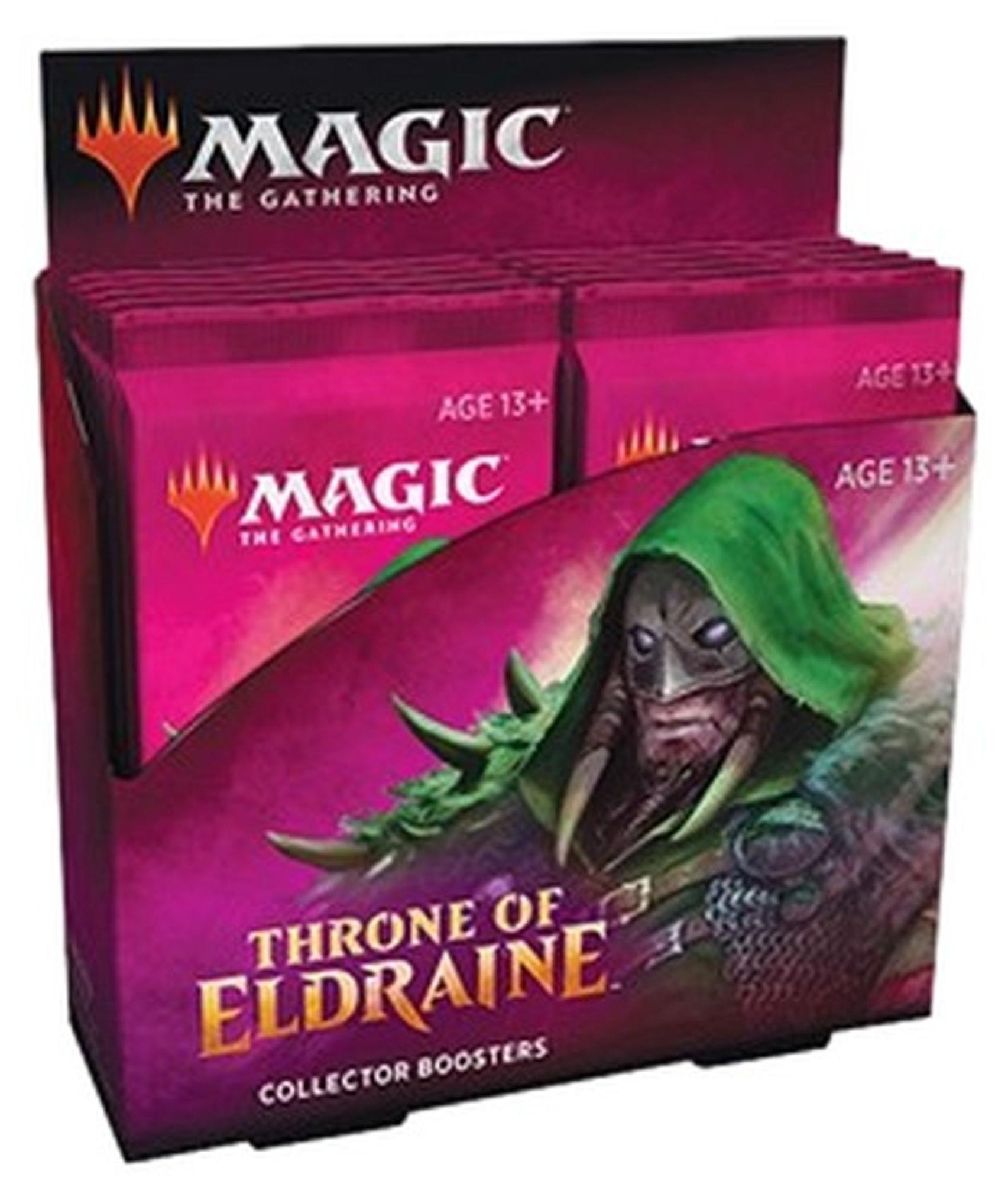 Wizards of the Coast Magic: The Gathering Throne of Eldraine Collector Booster Box 107588