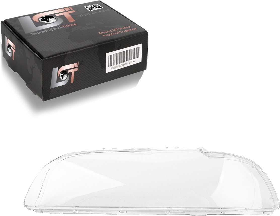 LST Scheinwerfer Glas Streuscheibe Schutzscheibe links für BMW 5er E39 1995-2004 NLP-0123