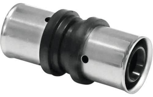 Pipetec PPSU Press-Kupplung 32x3mm gleichseitig für Alu Verbundrohr : 32 x 3 mm - 32 x 3 mm Größe: 32 x 3 mm - 32 x 3 mm KPFK3232