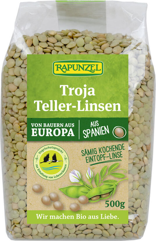 Rapunzel - Troja Teller-Linsen - 500g 702330