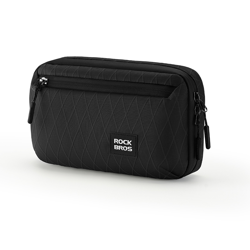 ROCKBROS Fahrrad Fronttasche Lenkertasche Tragbarkeit 2,1L Schwarz