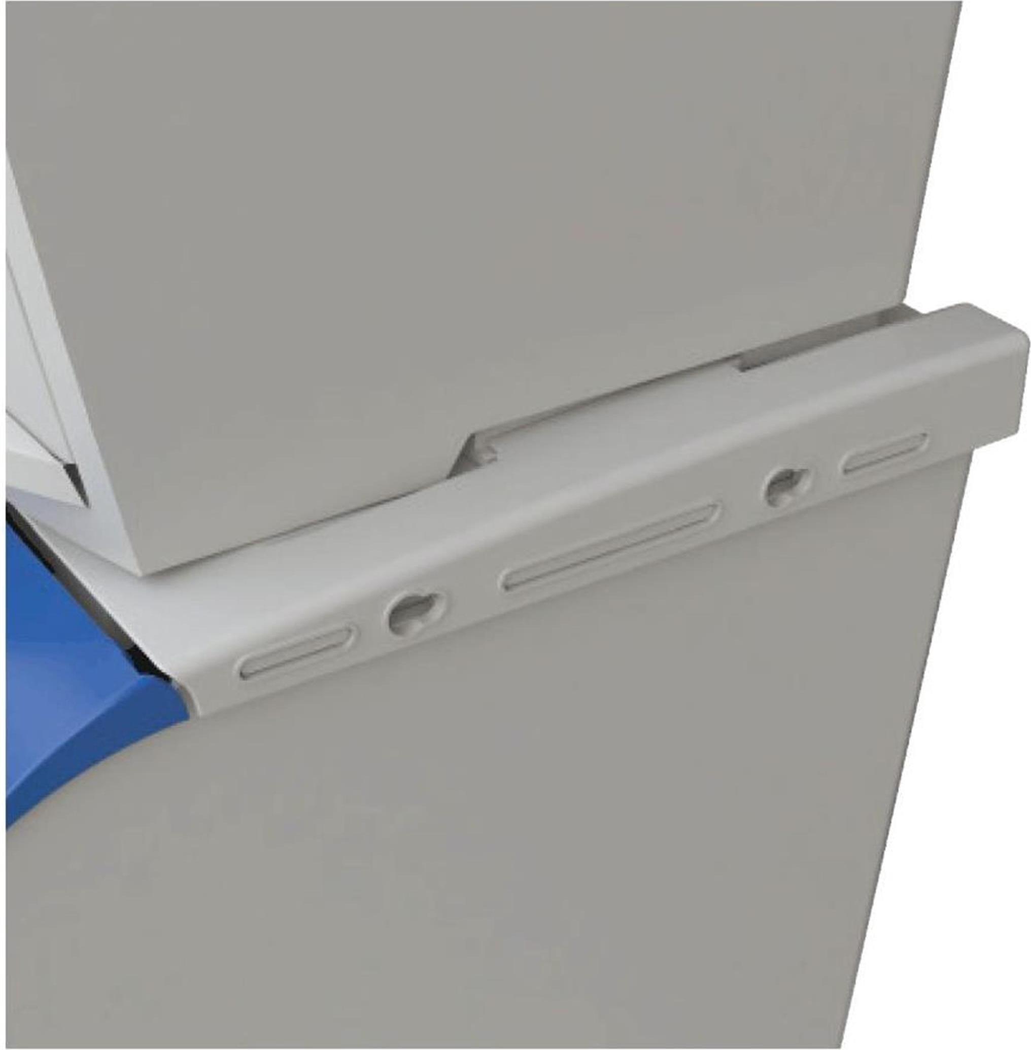 APC Denox Ekosystem-Abfallbehälter 25 l, grau - mix 24300.79