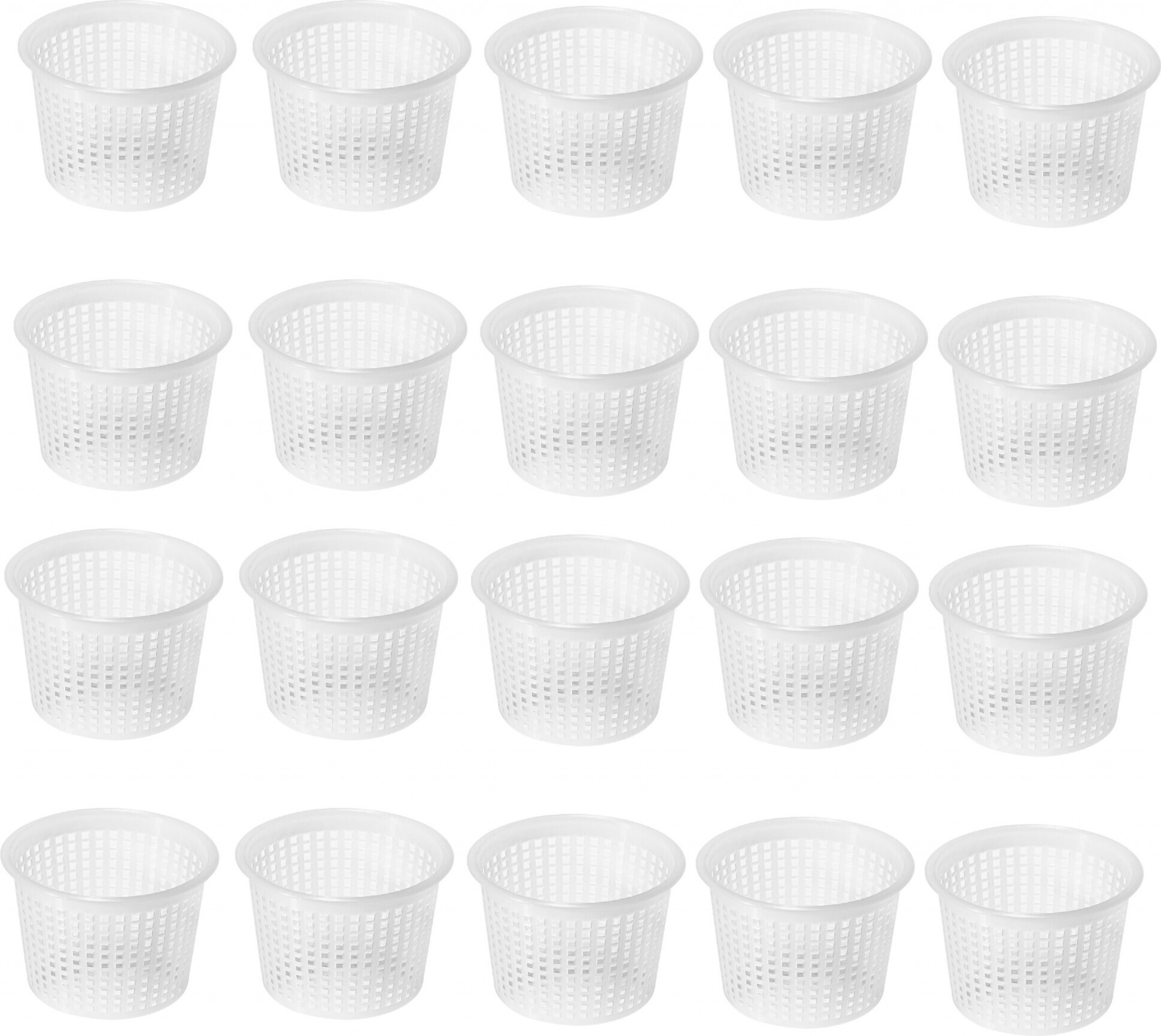 Alcofermbrew 20 x Käseform 7.2x5.4cm - Formaggio 150g, Käse Form, Kaseform, Kase Form, Käse Formen, Käseformen