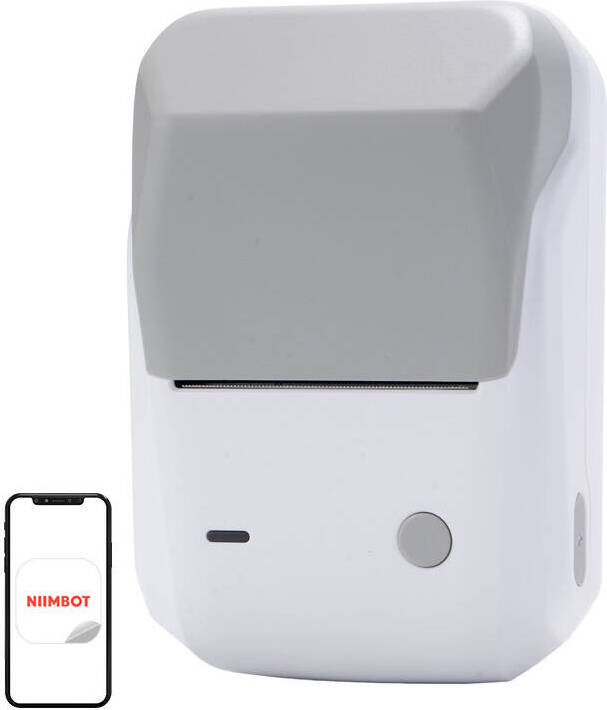 Mobiler Thermo-Etikettendrucker Niimbot B1 Grau 359809