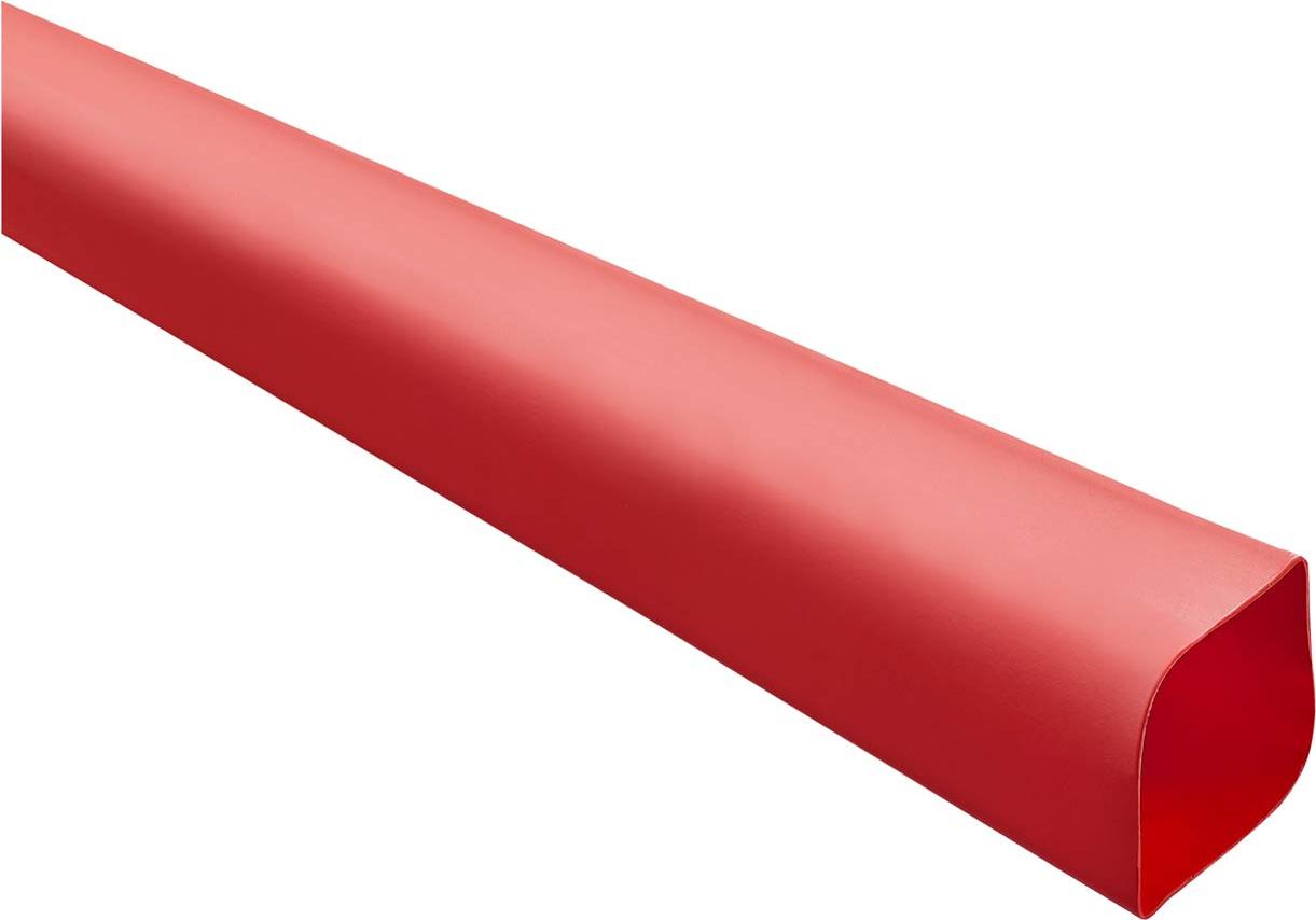 STEX24 Schrumpfschlauch 2:1, Rolle mit 50,0m, rot 12,7/6,4mm, 1/2 Zoll, WSR2 Schrumpftemperatur mind. 110°C, 136062