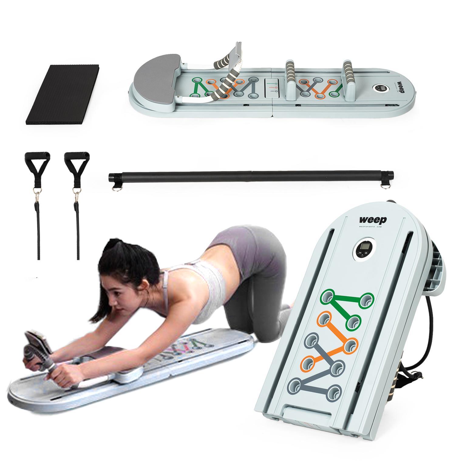 Weep Multifunktionales Pilates-Übungsbrett Reformer Weinen Training Set pilates reformer