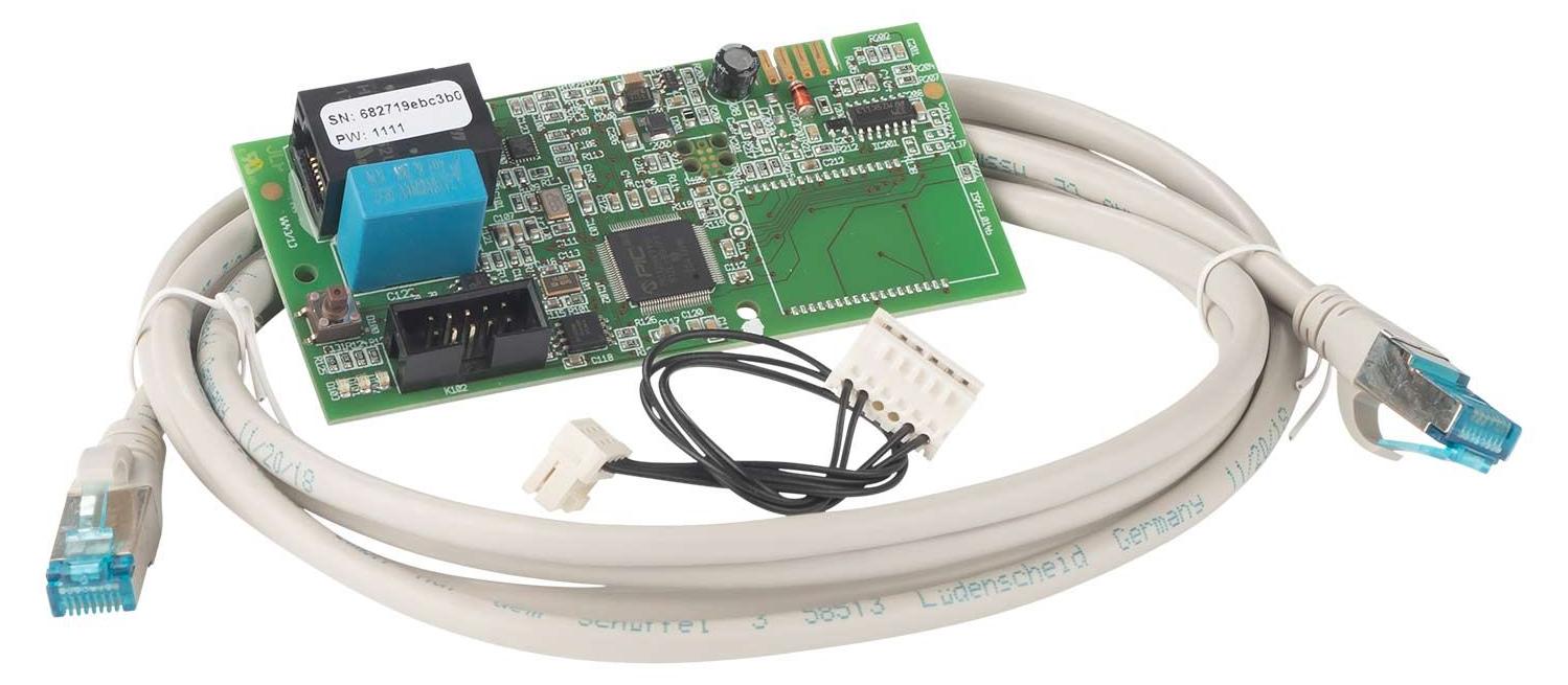 Wolf Ism Schnittstellenmodul-Ethernet 2745831 8i, zur systemunabhängigen Einbindung