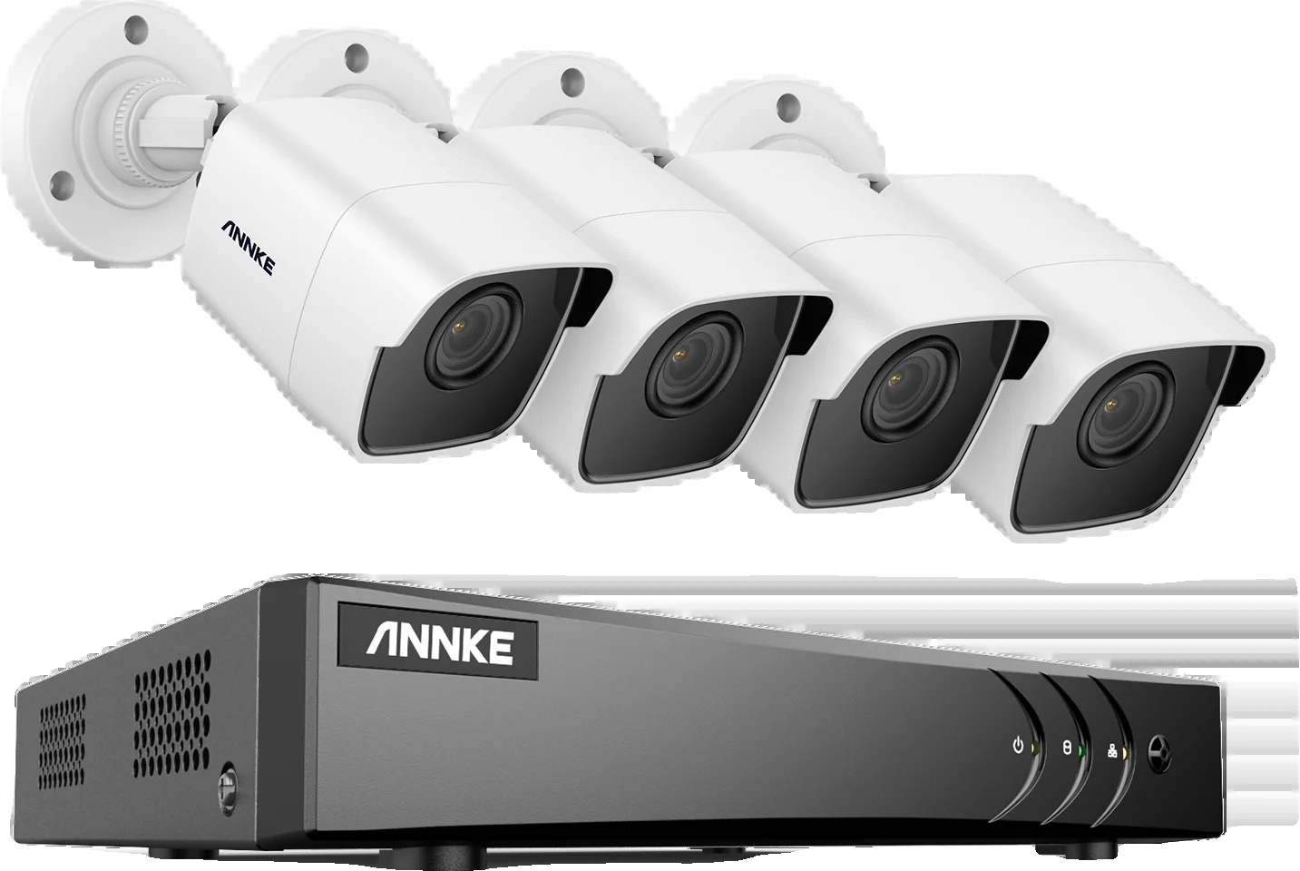 bezpečnostný systém 8CH DVR CCTV, rozlíšenie 5MP Ultra HD, infračervené nočné videnie, kamera 5MP CMOS, žiadne