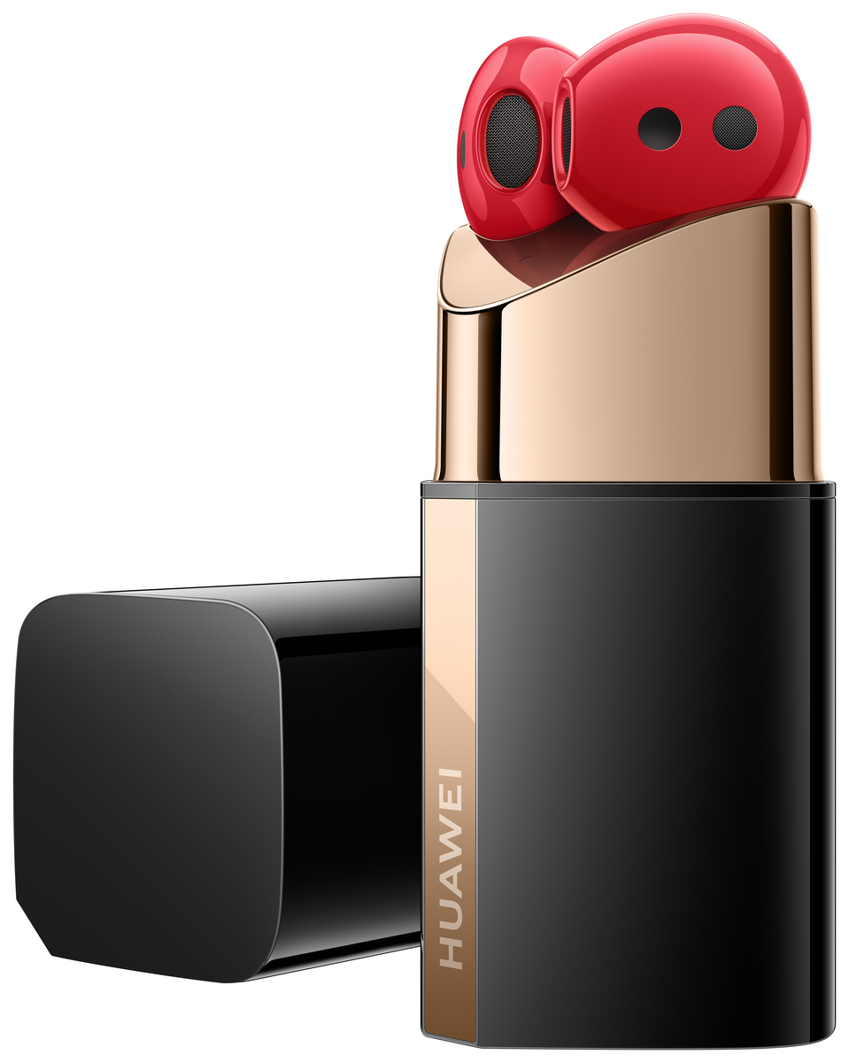 Bezdrôtové slúchadlá Huawei FreeBuds Lipstick červené