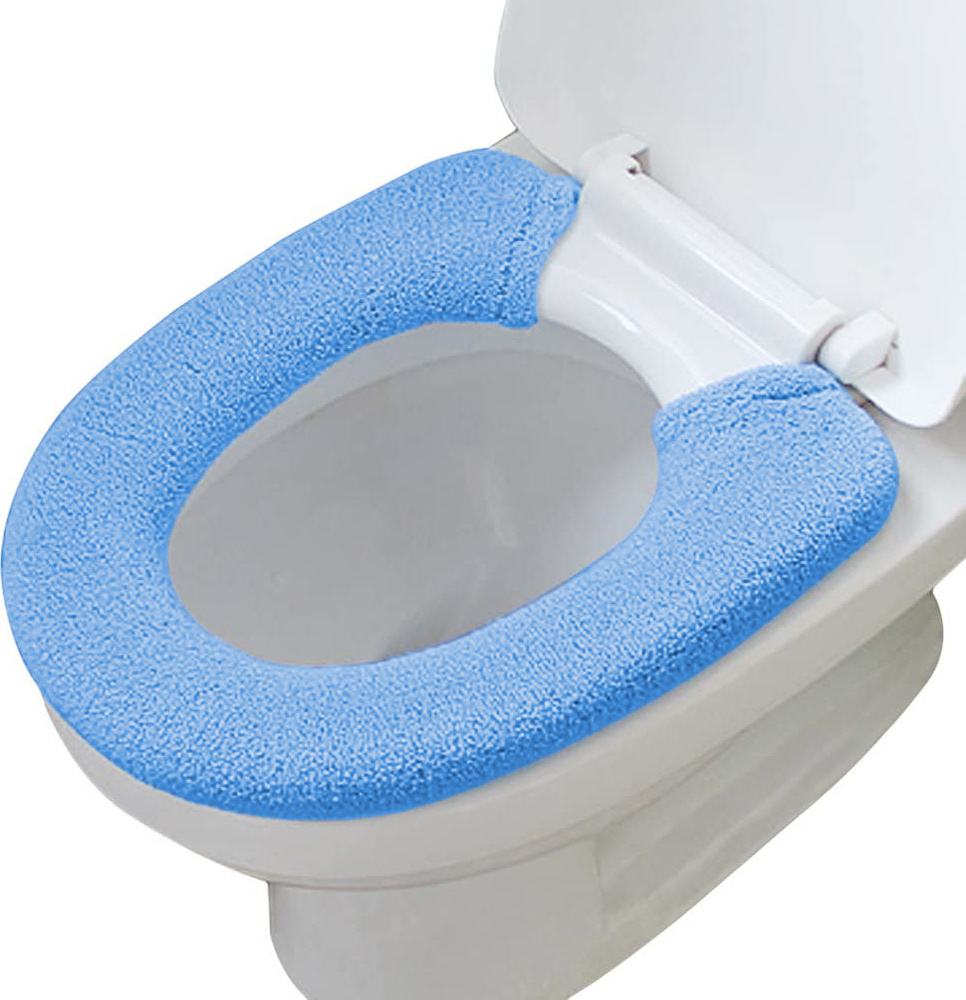 Weihnachts Toilettensitzbezug Set 3-teilig – Mit Weihnachtsmann-Motiv, Rutschfest, Wasserabweisend