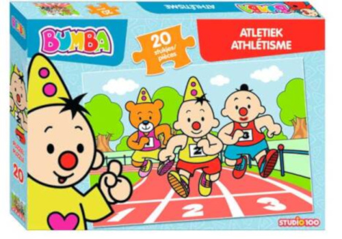 Studio 100 Bumba-Puzzle - Leichtathletik - 20 Teile 64914559