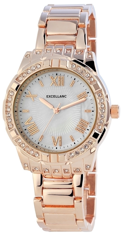 Excellanc Damenuhr mit Metallarmband 150832000031