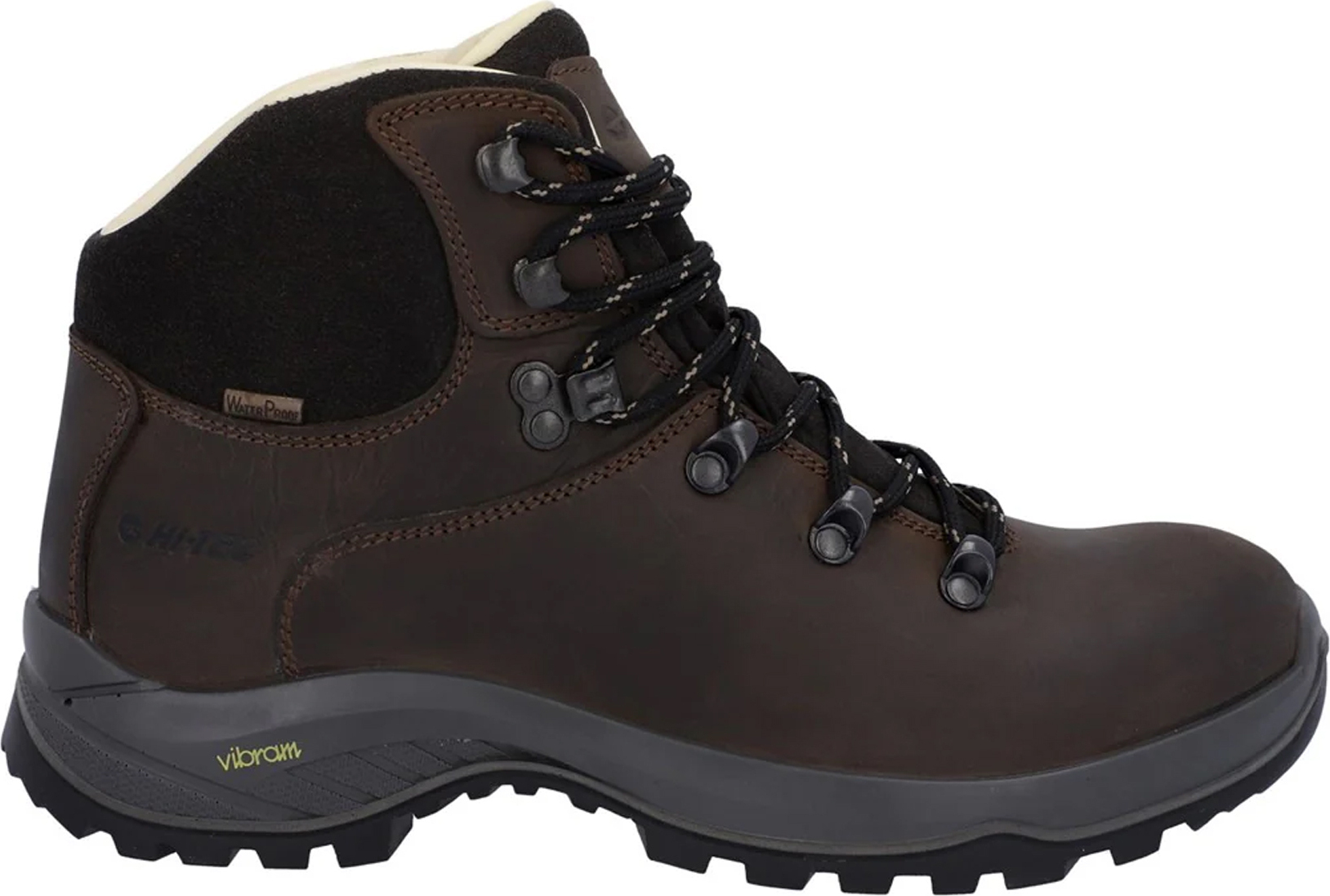 Hi-Tec - Pánske turistické topánky "Ravine Pro", kožené FS10044 (43,5 EU) (Brown)