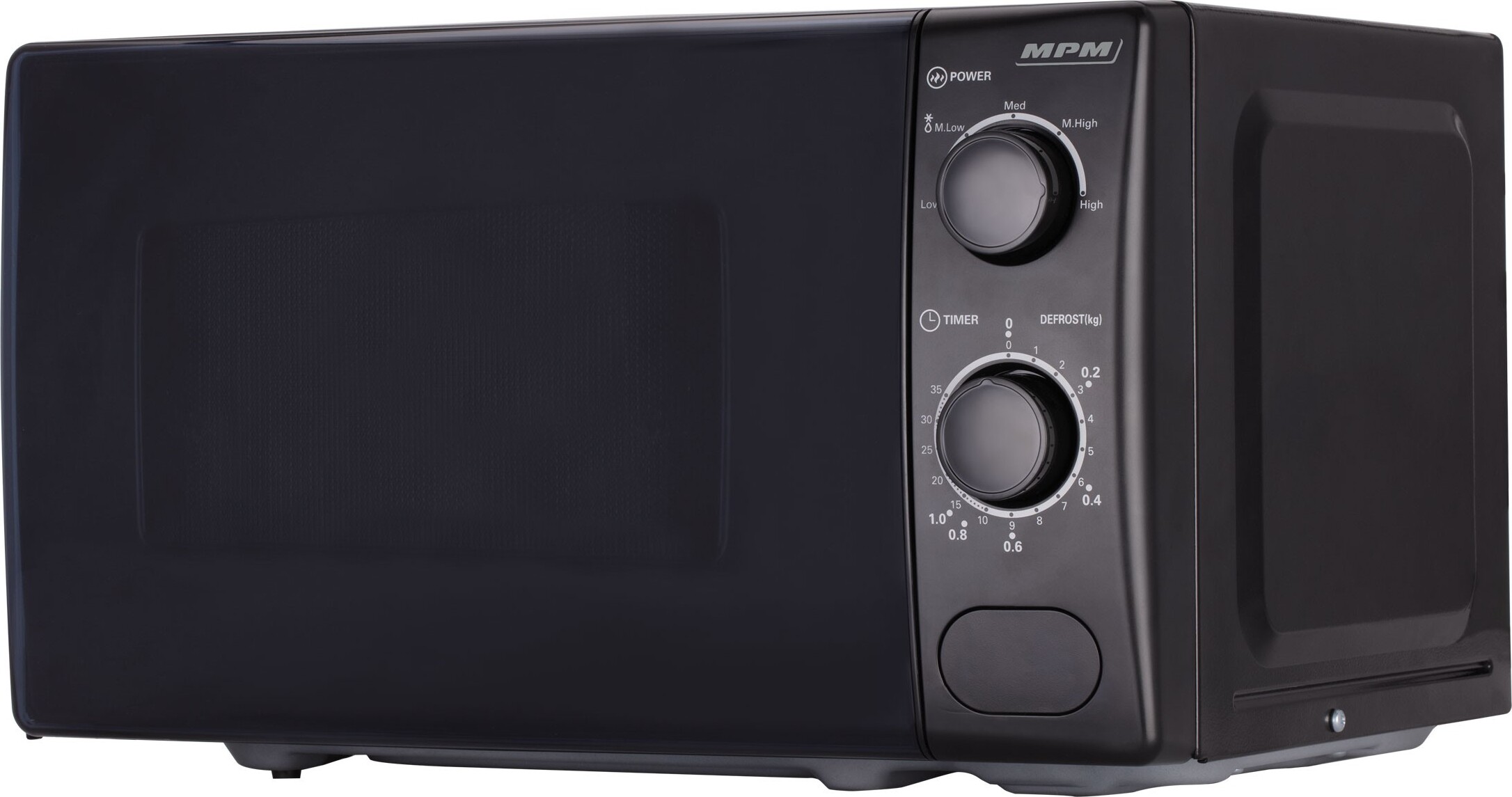 Mikrowelle 20l schwarz MPM-20-KMM-12