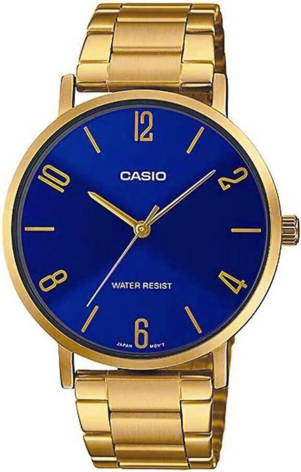 Casio Collection LTP-VT01G-2B Uhr Blau BOX LTPVT01G2B