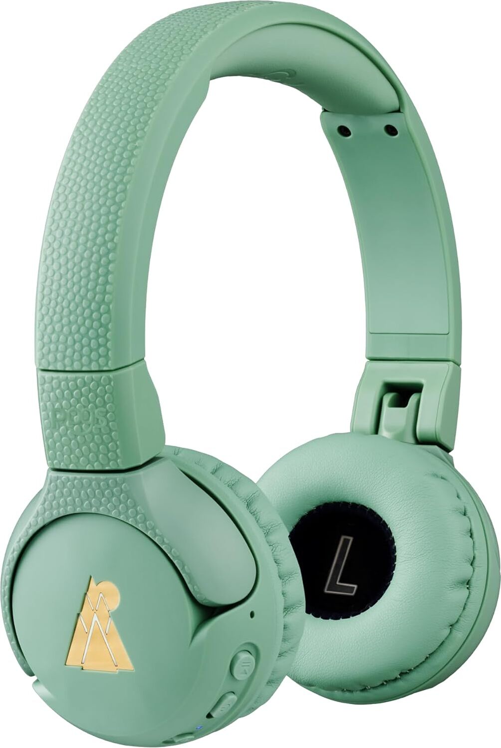 Detské slúchadlá Bluetooth | The Gecko 2 | Skladacie robustné detské slúchadlá od 3 rokov | Limit hlasitosti 85 dB | Mikrofón | On-Ear | Bezdrôtové