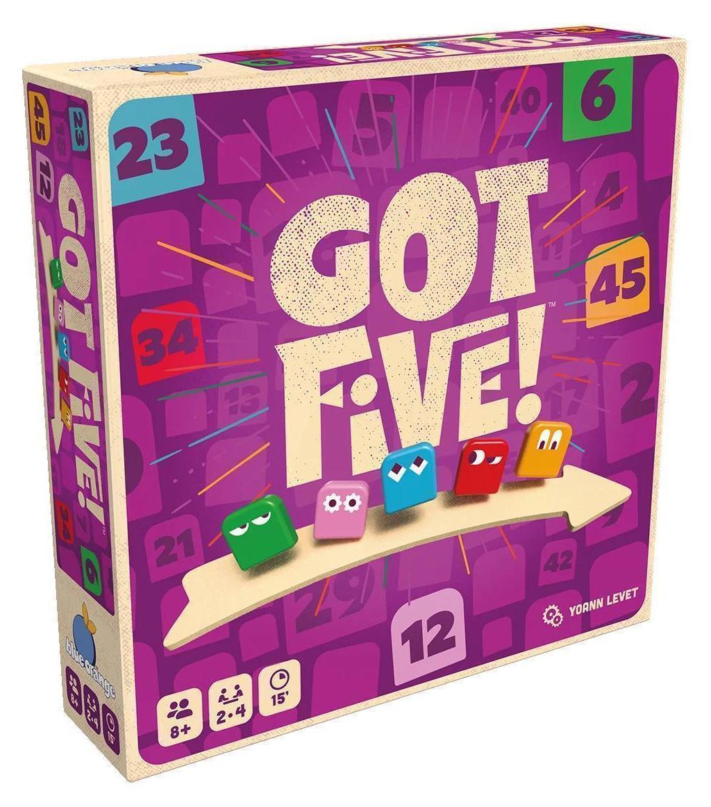 Blue Orange Got Five! Familienspiel für Logik und Deduktion BLOD0119