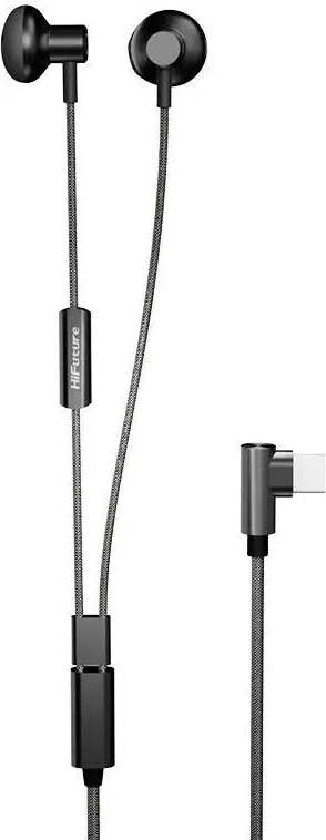 Slúchadlá HiFuture Mi5, USB-C, čierne