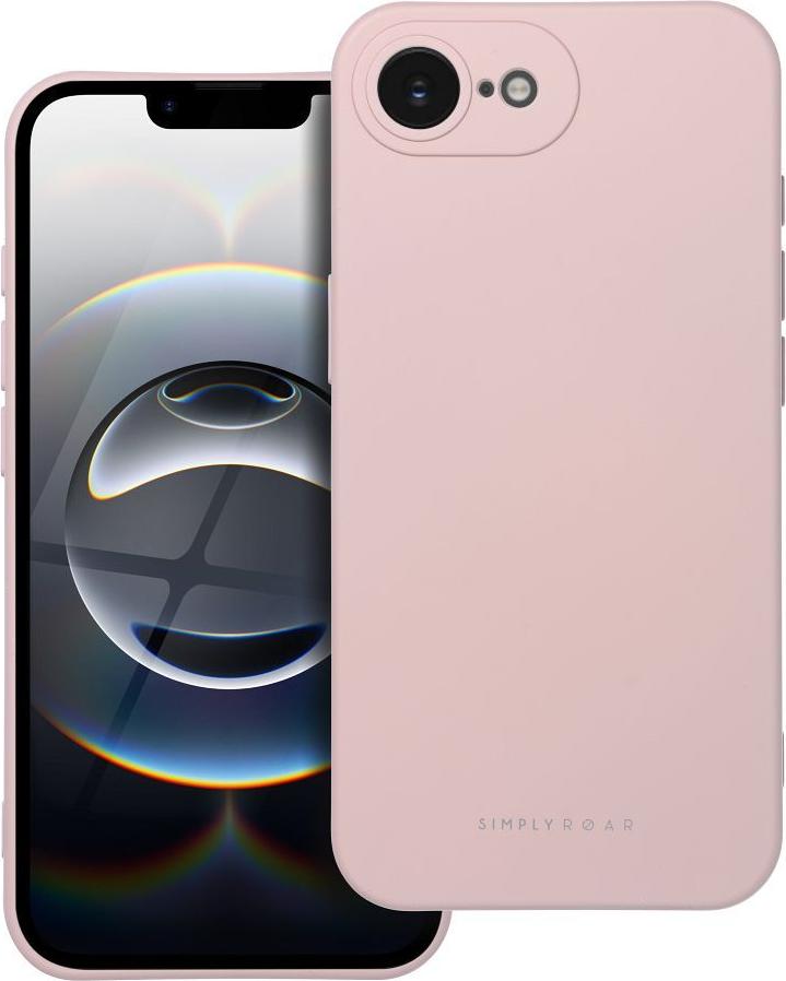 Puzdro na mobilný telefón Roar Space - vhodné pre iPhone 16e Ružové
