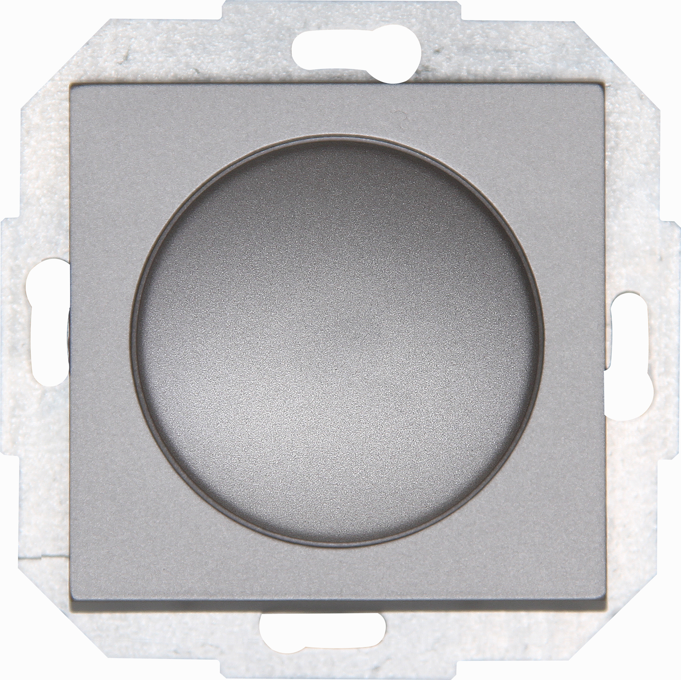 Kopp Athenis stahl / silber Dimmer f. konvent. Trafos Phasenanschnitt F_E50-59